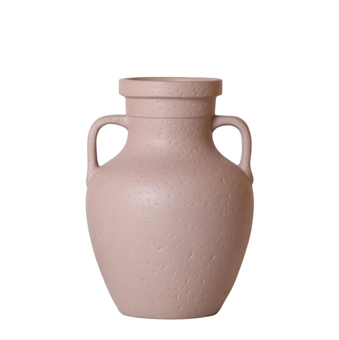 Kolibri Home | Pitcher Vase - sandfarbene Zementvase - für Trockenblumen-Plant-Botanicly