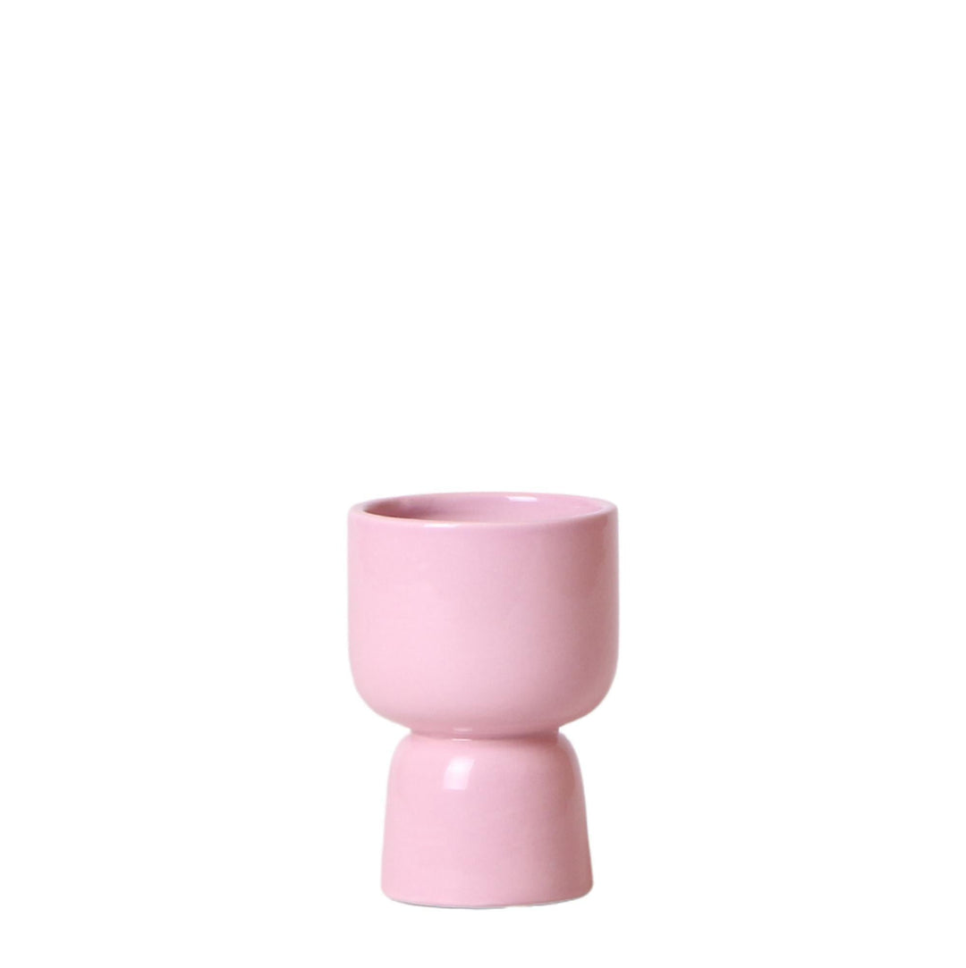 Kolibri Home | Trophy Blumentopf - rosa Keramik Topf - Topfgröße Ø6cm-Plant-Botanicly